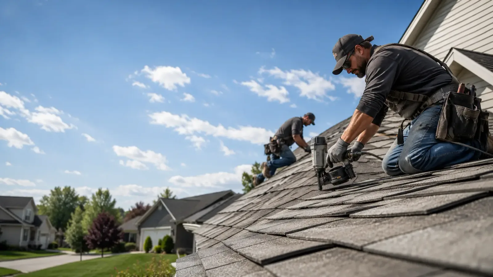 Storm Damage Roof Repair in New Burnside, IL near me